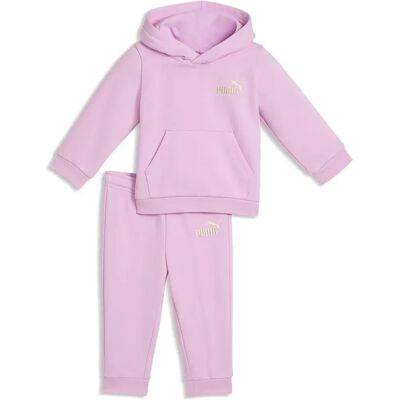 Puma Minicats Tracksuit Mauve Glow 9-12 Months Boys,Girls Puma Minicats Tracksuit Mauve Glow 9-12 Months Boys,Girls