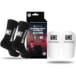 Tape Design Superlight Bundle + Shinguard 2.0 Pack Long Socks Black EU 37-48 Men Tape Design Superlight Bundle + Shinguard 2.0 Pack Long Socks Black EU 37-48 Men