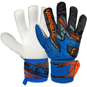 Reusch Attrakt Solid Goalkeeper Gloves Electric Blue / Shocking Orange 9 unisex Reusch Attrakt Solid Goalkeeper Gloves Electric Blue / Shocking Orange 9 unisex