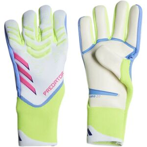 Adidas Predator Pro Goalkeeper Gloves White / Lucid Lemon / Lucid Pink 11 1/2 unisex Adidas Predator Pro Goalkeeper Gloves White / Lucid Lemon / Lucid Pink 11 1/2 unisex