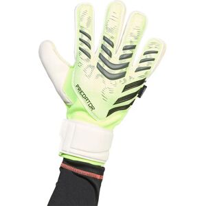 Adidas Predator Match Fingersave Goalkeeper Gloves Lucid Lemon / White / Black 12 unisex Adidas Predator Match Fingersave Goalkeeper Gloves Lucid Lemon / White / Black 12 unisex