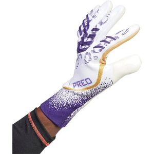 Adidas Predator Pro Goalkeeper Gloves White / Black / Aurora Plum 8.5 unisex Adidas Predator Pro Goalkeeper Gloves White / Black / Aurora Plum 8.5 unisex