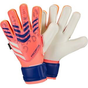 Adidas Predator Match Fingersave Goalkeeper Gloves Signal Coral / White / Lucid Blue 10.5 unisex Adidas Predator Match Fingersave Goalkeeper Gloves Signal Coral / White / Lucid Blue 10.5 unisex