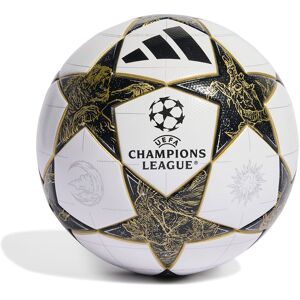 Adidas Ucl League 25/26 League Stage Football Ball White / Black / Gold Met 4 unisex Adidas Ucl League 25/26 League Stage Football Ball White / Black / Gold Met 4 unisex
