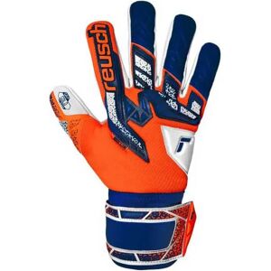Reusch Attrakt Freegel Gold Nc Goalkeeper Gloves Shocking Orange / Energy Blue 8.5 unisex Reusch Attrakt Freegel Gold Nc Goalkeeper Gloves Shocking Orange / Energy Blue 8.5 unisex
