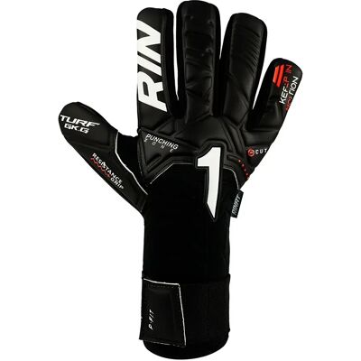 Rinat Kratos Turf Goalkeeper Gloves - Black - 9 Rinat Kratos Turf Goalkeeper Gloves - Black - 9