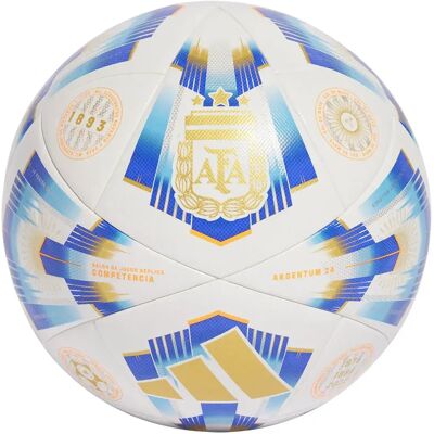 Adidas Argentina 24 Competition Football Ball White / Pantone / Lucid Blue / Gold Met 4 unisex Adidas Argentina 24 Competition Football Ball White / Pantone / Lucid Blue / Gold Met 4 unisex