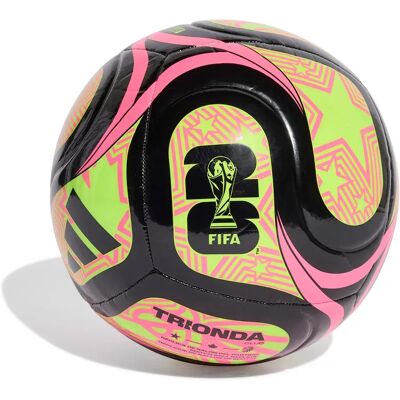 Adidas World Cup 2026 Club Football Ball Black / Lucid Lemon / Lucid Pink 5 unisex Adidas World Cup 2026 Club Football Ball Black / Lucid Lemon / Lucid Pink 5 unisex