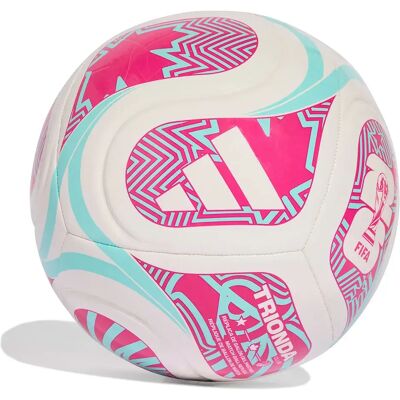 Adidas World Cup 2026 Club Football Ball White / Flash Aqua / Shock Pink 5 unisex Adidas World Cup 2026 Club Football Ball White / Flash Aqua / Shock Pink 5 unisex