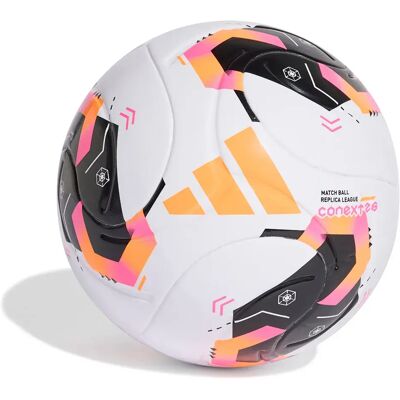Adidas Conext 26 League Football Ball White / Black / Silver Met 4 unisex Adidas Conext 26 League Football Ball White / Black / Silver Met 4 unisex