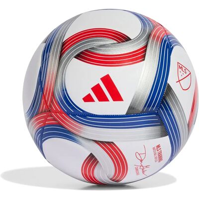 Adidas Major League Soccer Training 2026 Football Ball White / Team Royal Blue / Red / Silver Met 3 unisex Adidas Major League Soccer Training 2026 Football Ball White / Team Royal Blue / Red / Silver Met 3 unisex