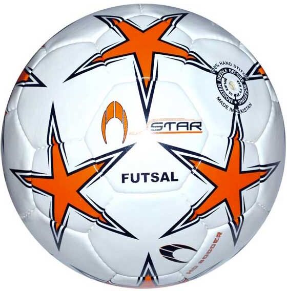 Ho Soccer Star Futsal Ball White / Orange 3 unisex