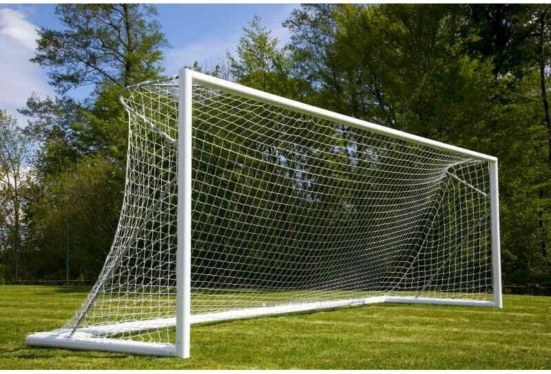 Lynx Sport Football 7.32x2.44x0.8x1.52 Mm Goal Net White One Size unisex