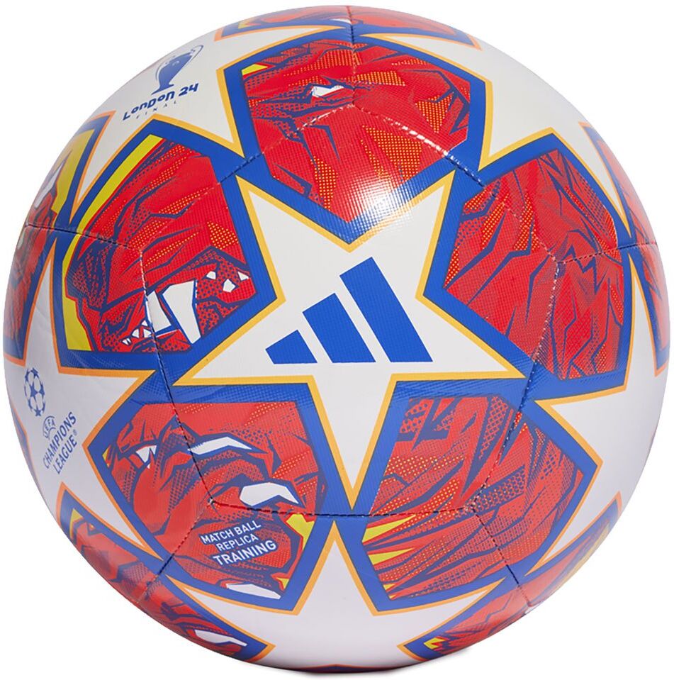 Adidas Champions League Training Football Ball White / Glory Blue / Flash Orange 5 unisex