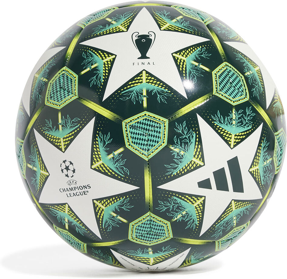 Adidas Ucl Training 24/25 Knockout Stages Football Ball White / Shadow Green / Hi-Res Green / Solar Slime 5 unisex