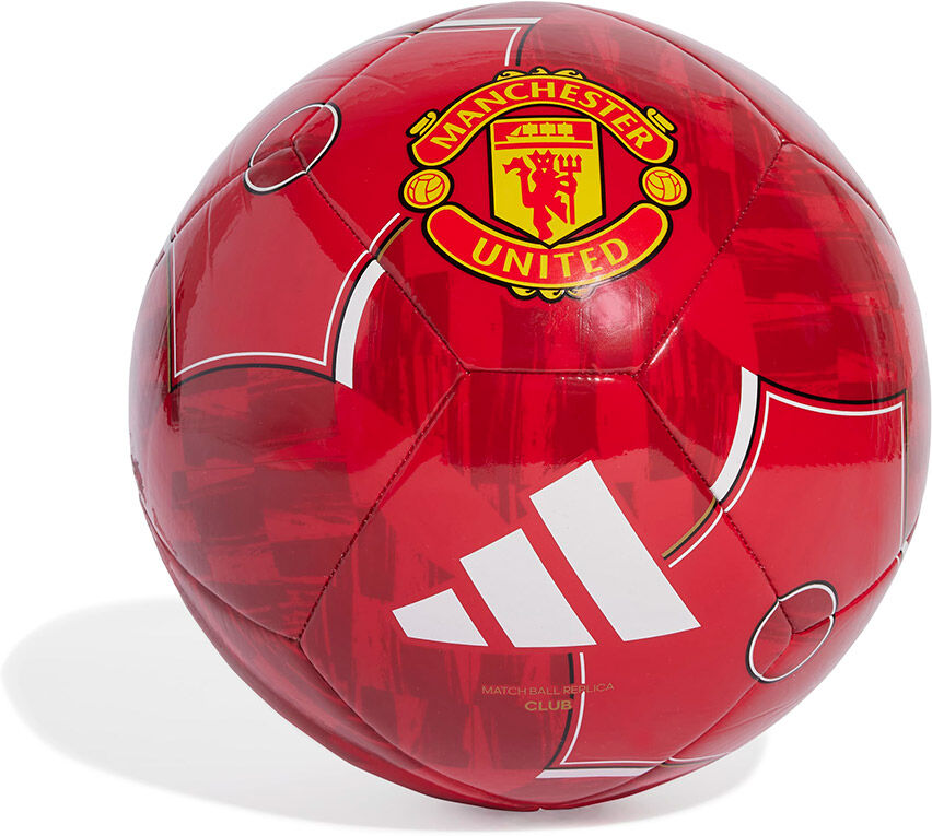Adidas Manchester United Home Club Football Ball Mufc Red / Active Maroon / Black 5 unisex