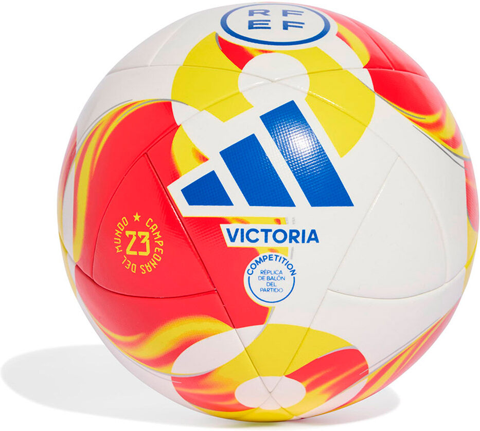 Adidas Spain 25 Competition Football Ball White / Red / Bright Yellow 5 unisex