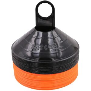 Softee Maxi Training Cones 48 Units Black / Orange 5 cm unisex Softee Maxi Training Cones 48 Units Black / Orange 5 cm unisex