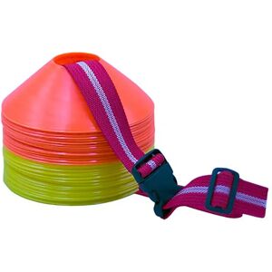 Softee Training Cones 40 Units Black / Orange Fluor 19 cm unisex Softee Training Cones 40 Units Black / Orange Fluor 19 cm unisex