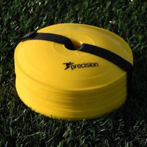 Precision Pro Flat Cone 40 Units Yellow 8.5 cm unisex Precision Pro Flat Cone 40 Units Yellow 8.5 cm unisex