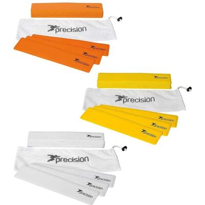 Precision Rectangular Rubber Training Cones 15 Units Orange 34 x 7 cm unisex Precision Rectangular Rubber Training Cones 15 Units Orange 34 x 7 cm unisex