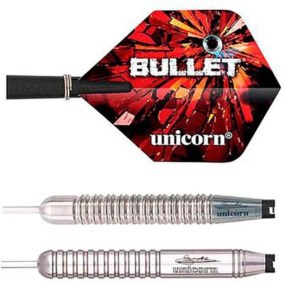 Unicorn Gary Anderson Bullet Darts Silver / Red 23 g unisex Unicorn Gary Anderson Bullet Darts Silver / Red 23 g unisex