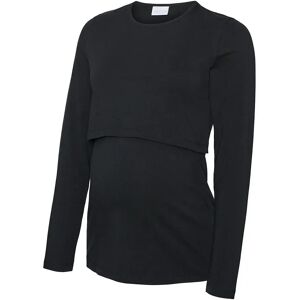 Mamalicious Kerrie June Maternity Long Sleeve T-shirt Black XL Women Mamalicious Kerrie June Maternity Long Sleeve T-shirt Black XL Women