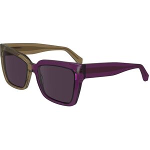 Calvin Klein Jeans J24606s Sunglasses Brown To Violet Dark Brown 8/CAT2 Men,Women