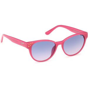 Guess Gu00128 Junior Polarized Sunglasses Shiny Pink Gradient Or Mirror Violet Girls