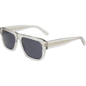 Calvin Klein Jeans 24607s Sunglasses Crystal To Striped Blue Charcoal Blck 3/CAT3 Men,Women