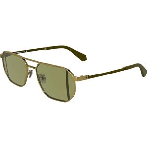 Calvin Klein Jeans Ckj25202s Sunglasses Matte Gold Gold 8/CAT2 Men,Women