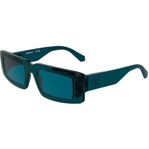 Calvin Klein Jeans Ckj25608s Sunglasses Matte Petrol Bright Blue 2/CAT3 Men,Women