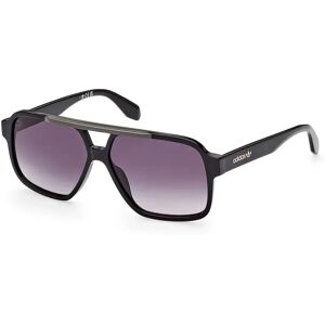 adidas Originals Or0066 Sunglasses Shiny Black One Size Men adidas Originals Or0066 Sunglasses Shiny Black One Size Men