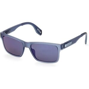 adidas Originals Or0067 Sunglasses Matte Blue One Size Men adidas Originals Or0067 Sunglasses Matte Blue One Size Men