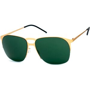 Italia Independent 0211-120-120 Woman Sunglasses Golden One Size Women Italia Independent 0211-120-120 Woman Sunglasses Golden One Size Women