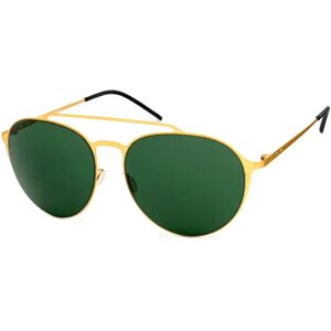 Italia Independent 0221-120-120 Woman Sunglasses Golden One Size Women Italia Independent 0221-120-120 Woman Sunglasses Golden One Size Women