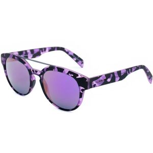 Italia Independent 0900-144-000 Woman Sunglasses Black / Purple One Size Women Italia Independent 0900-144-000 Woman Sunglasses Black / Purple One Size Women