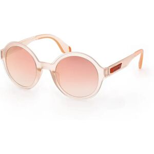 adidas Originals Or0080 Woman Sunglasses Matte Pink / Roviex Mirror 51 Women adidas Originals Or0080 Woman Sunglasses Matte Pink / Roviex Mirror 51 Women
