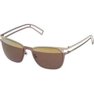 Police Spl190m54i20x Woman Sunglasses Golden / Brown Golden Mirror One Size Women Police Spl190m54i20x Woman Sunglasses Golden / Brown Golden Mirror One Size Women