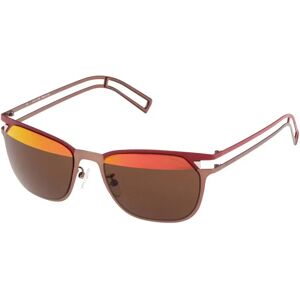 Police Spl191538ntx Woman Sunglasses Golden / Brown Red Mirror One Size Women Police Spl191538ntx Woman Sunglasses Golden / Brown Red Mirror One Size Women