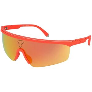 Police Spla9367r70b Woman Sunglasses Orange / Blue One Size Women Police Spla9367r70b Woman Sunglasses Orange / Blue One Size Women