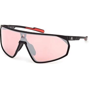 adidas Sport Sp0074 Sunglasses Matte Black 0002E One Size Men adidas Sport Sp0074 Sunglasses Matte Black 0002E One Size Men