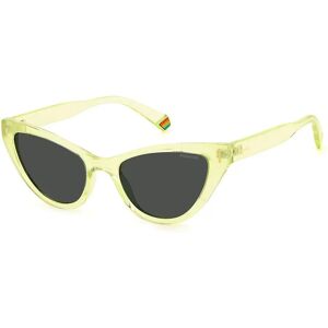 Polaroid Pld6174s40gm9 Woman Polarized Sunglasses Yellow / Polarized Gray One Size Women Polaroid Pld6174s40gm9 Woman Polarized Sunglasses Yellow / Polarized Gray One Size Women