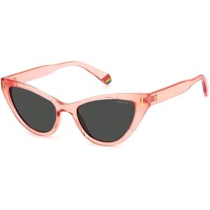 Polaroid Pld6174s9r6m9 Woman Polarized Sunglasses Pink / Polarized Gray One Size Women Polaroid Pld6174s9r6m9 Woman Polarized Sunglasses Pink / Polarized Gray One Size Women