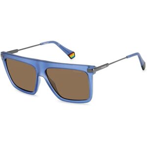 Polaroid Pld6179sfllsp Polarized Sunglasses Matt Blue / Polarized Bronze One Size Men,Women Polaroid Pld6179sfllsp Polarized Sunglasses Matt Blue / Polarized Bronze One Size Men,Women