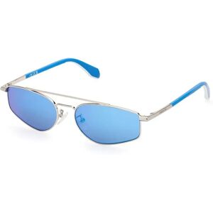 adidas Originals Or0099 Sunglasses Shiny Palladium / Blue Mirror One Size Men,Women adidas Originals Or0099 Sunglasses Shiny Palladium / Blue Mirror One Size Men,Women