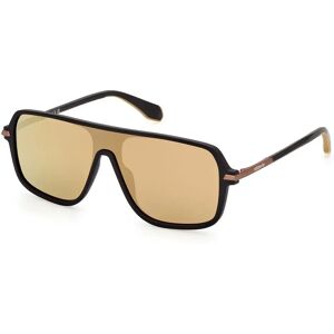 adidas Originals Or0100 Sunglasses Matte Black / Brown Mirror One Size Men,Women adidas Originals Or0100 Sunglasses Matte Black / Brown Mirror One Size Men,Women