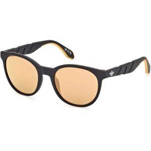 adidas Originals Or0102 Sunglasses Matte Black / Brown Mirror One Size Men,Women adidas Originals Or0102 Sunglasses Matte Black / Brown Mirror One Size Men,Women