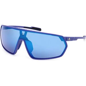 adidas Sport Sp0088 Sunglasses Matte Blue / Green Mirror One Size Men,Women adidas Sport Sp0088 Sunglasses Matte Blue / Green Mirror One Size Men,Women