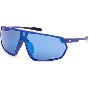 adidas Sport Sp0089 Sunglasses Matte Blue / Green Mirror One Size Men,Women adidas Sport Sp0089 Sunglasses Matte Blue / Green Mirror One Size Men,Women